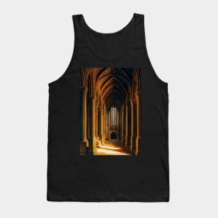 Chapel Interior - Medieval Catholic Church Tank Top